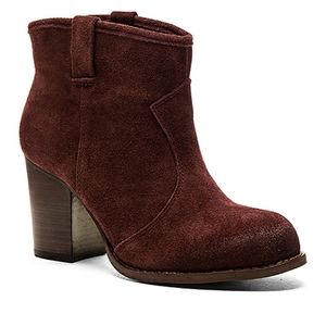 Splendid Lakota Booties in Red Wine